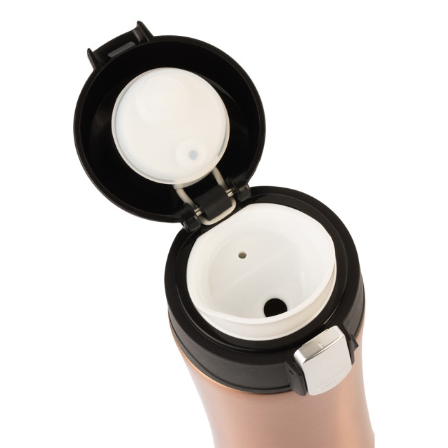 Secure 400 ml – złoty kubek termiczny ze stali 18/8