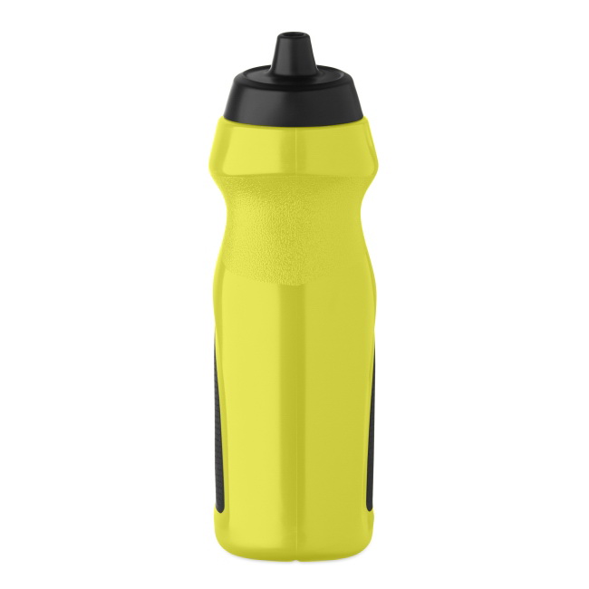 Sportowy bidon 700 ml – fluorescencyjny żółty z logo