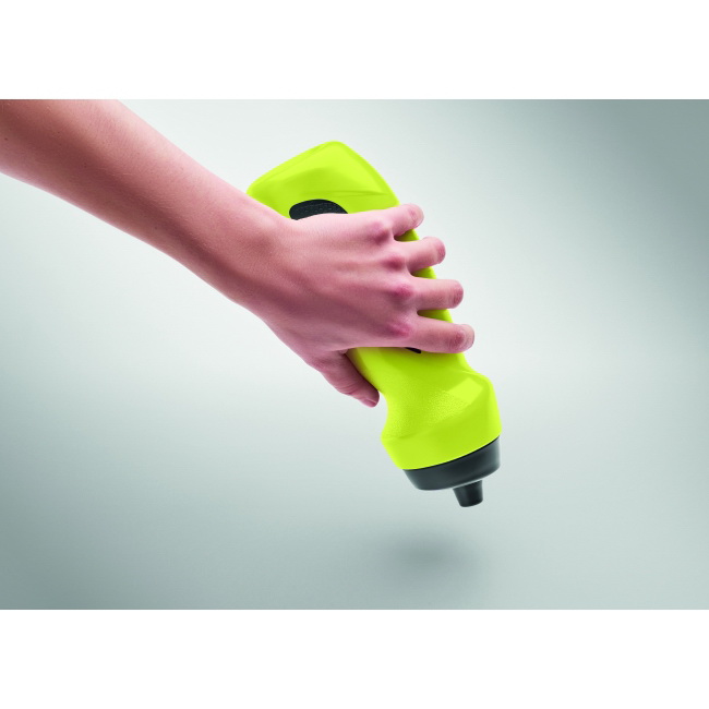 Sportowy bidon 700 ml – fluorescencyjny żółty z logo
