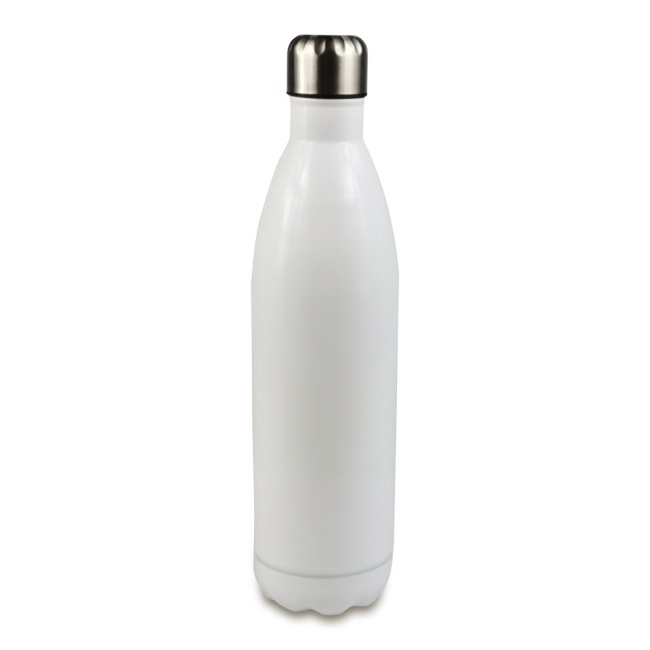Stal 18/8 butelka termiczna Orje 700 ml biała