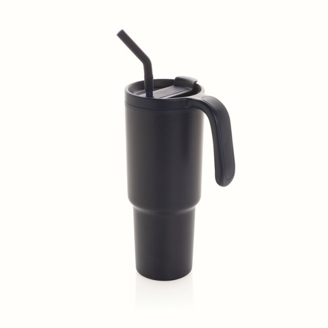 Stal recyklingu – kubek termiczny 900 ml Graphic 360