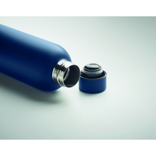 Stalowa butelka próżniowa 500 ml French Navy z logo