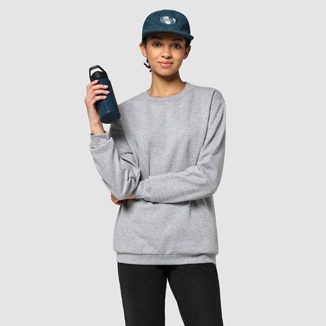 Stalowa butelka próżniowa 500 ml French Navy z logo