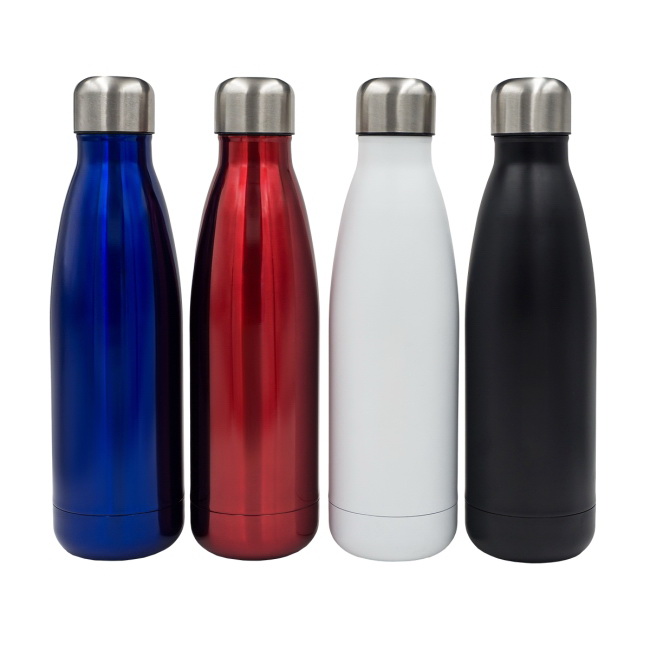 Stalowa czarna butelka Montana 500 ml termiczna