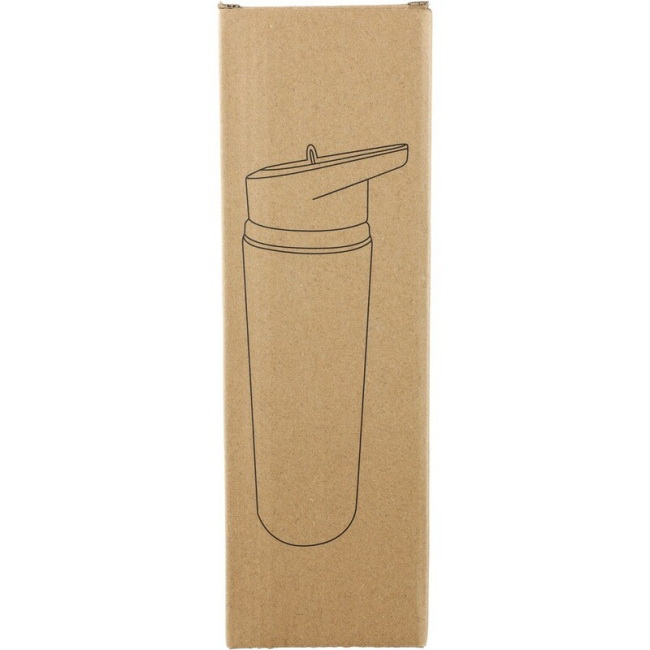 Stalowy bidon 500 ml błękitny z ustnikiem