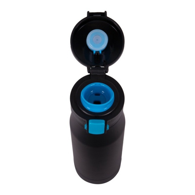 Stalowy kubek termiczny 550 ml Angela – niebieski