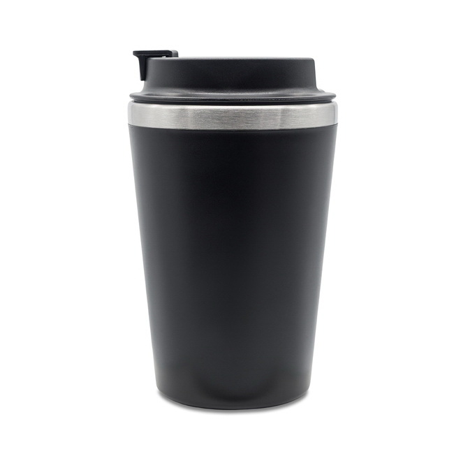 Stalowy termokubek 350 ml – matowa czerń