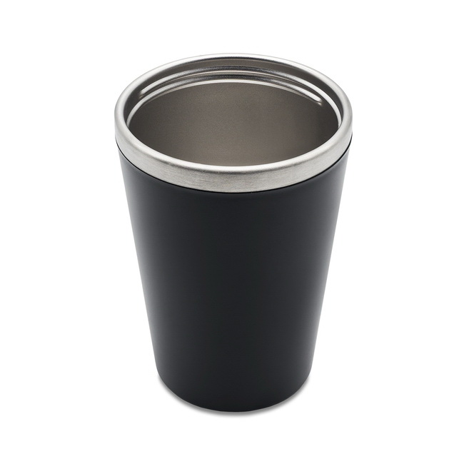 Stalowy termokubek 350 ml – matowa czerń