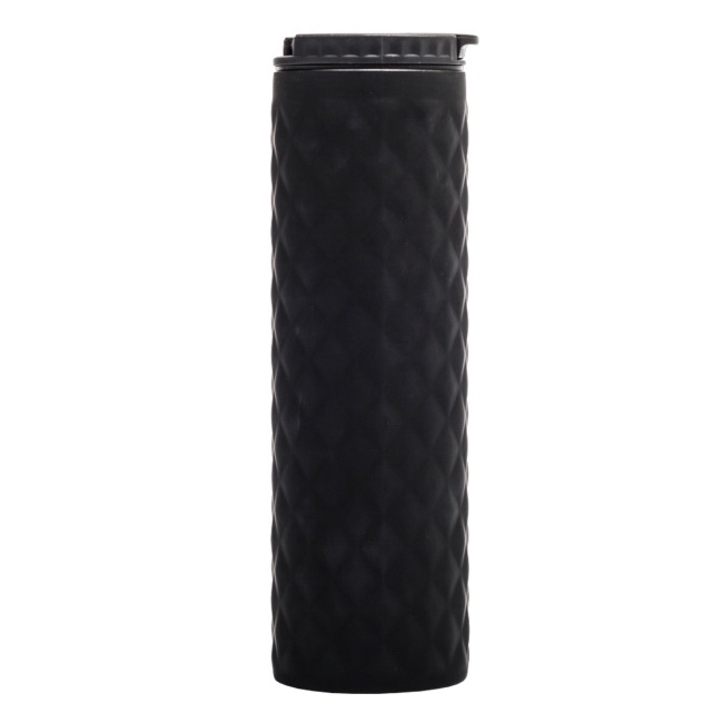 Tallin kubek termiczny 450 ml czarny, stal nierdzewna