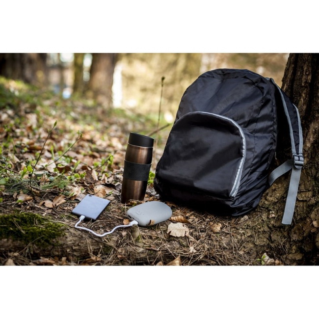 Termokubek 375 ml z uchwytem, stal nierdzewna, burgund