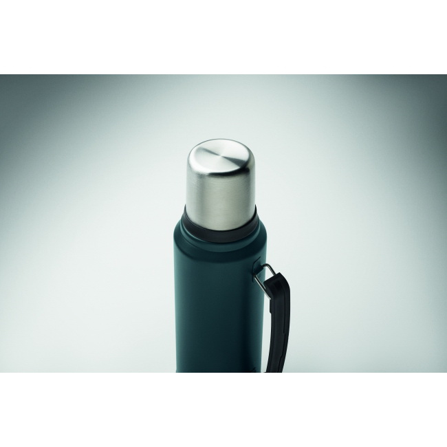 Termos Nyima 1 L, stal z recyklingu – granat