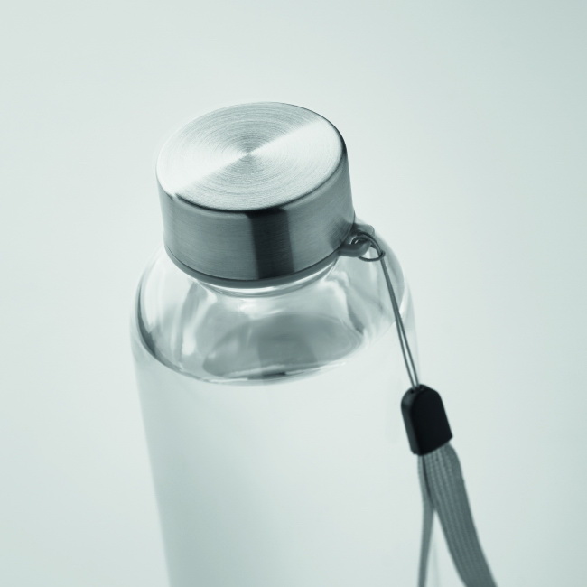 Tritan Renew 500 ml – przezroczysta butelka z logo