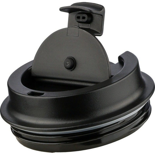 Zielony kubek termiczny 400 ml, stal nierdzewna z logo