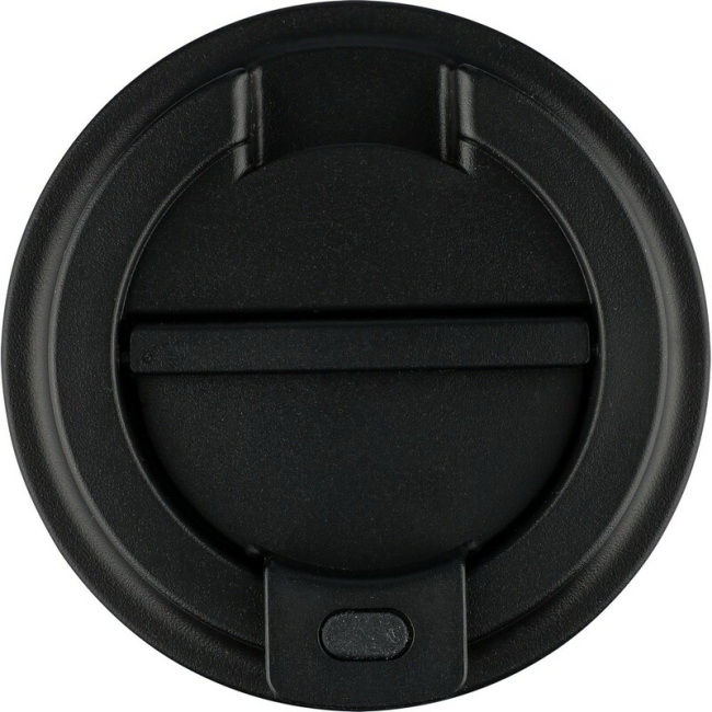 Zielony kubek termiczny 400 ml, stal nierdzewna z logo