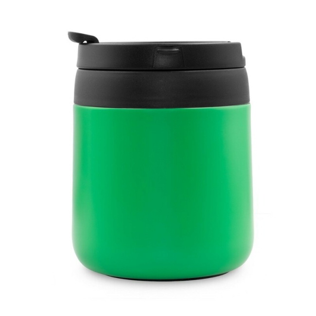 Zielony kubek termiczny 400 ml z uchwytem Wyatt