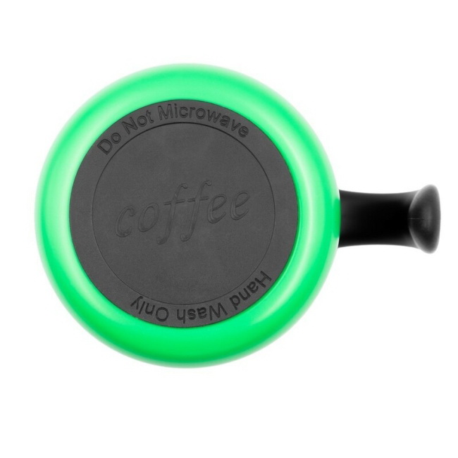 Zielony kubek termiczny 400 ml z uchwytem Wyatt