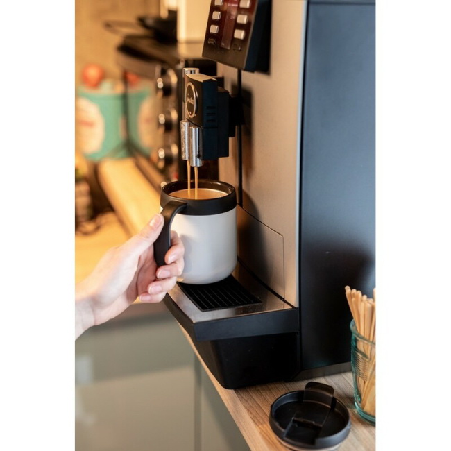 Zielony kubek termiczny 400 ml z uchwytem Wyatt