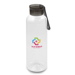 Bidon RPET 500 ml czarny z logo