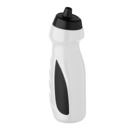Bidon sportowy biały 700 ml – LDPE, miejsce na logo