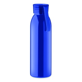 Bidon stalowy Bira 650 ml – niebieski pod logo