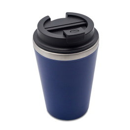 Niebieski kubek termiczny 350 ml pod grawer